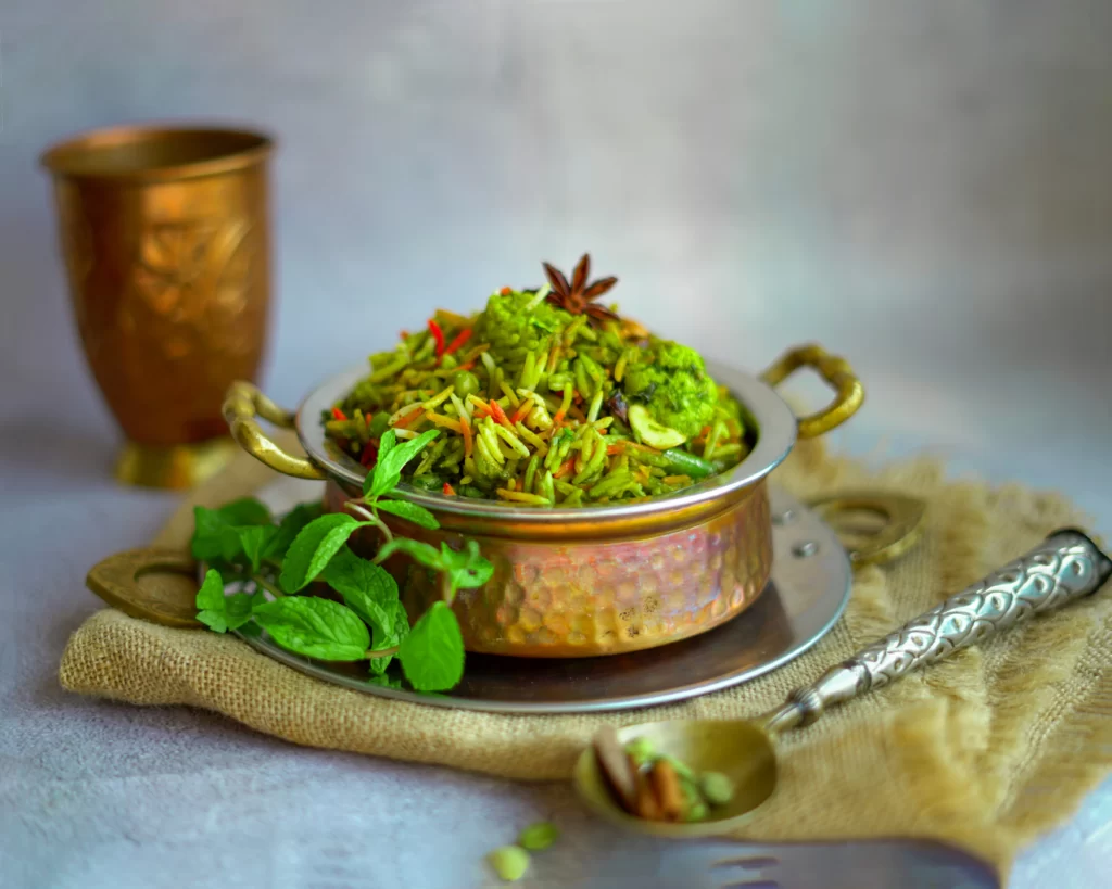 Mushroom Biryani