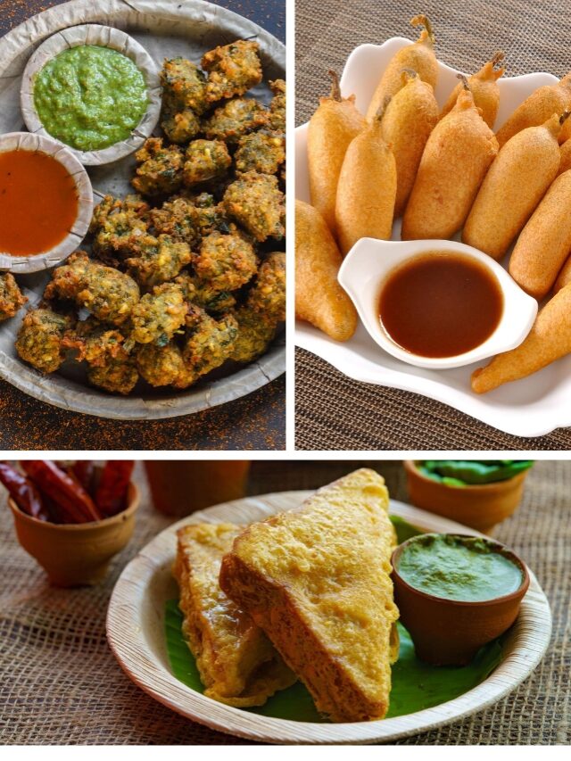 Variety Of Bhajiya