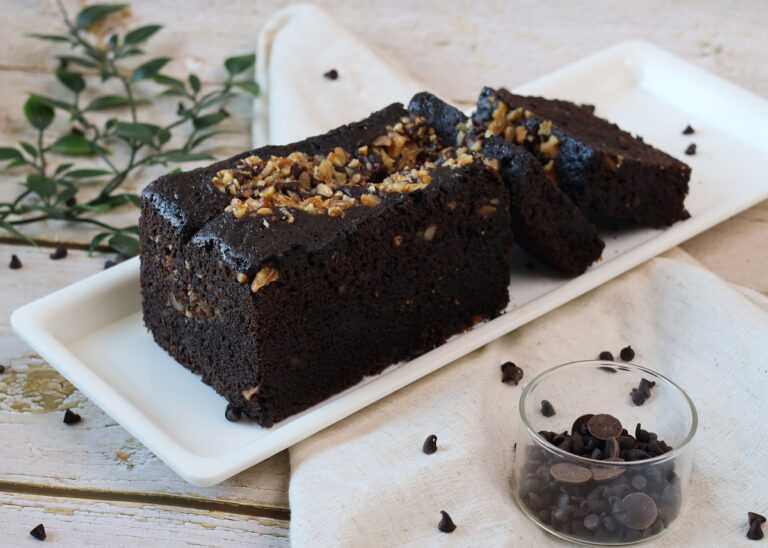 Choco Wallnut Slice Cake
